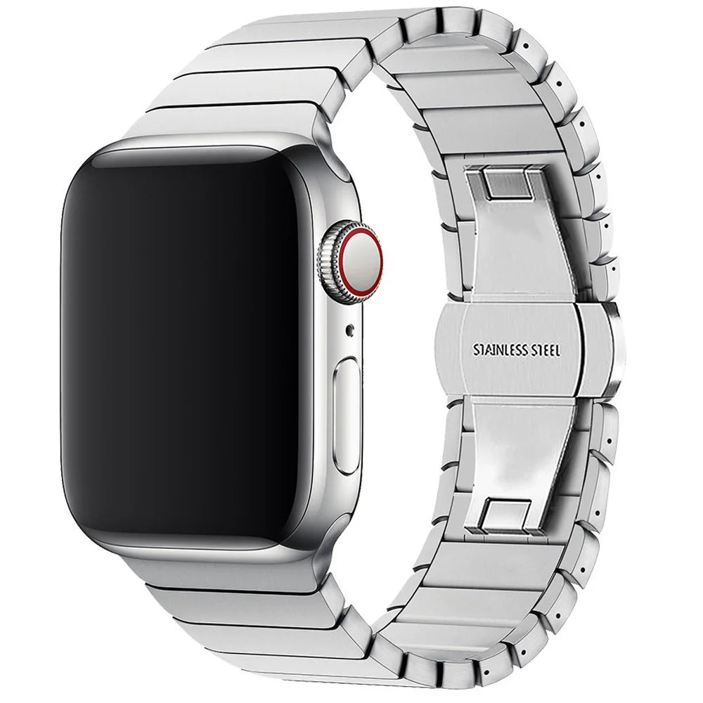 Stainless Steel Strap for Apple Watch Band Series 11 10 9 8 SE3 42mm 46mm 45mm 41mm 44mm 40mm Metal Bracelet IWatch Ultra 3 49mm