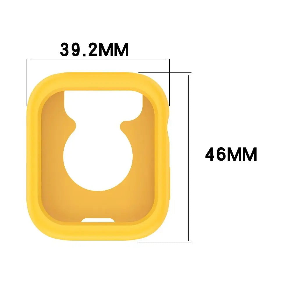 Cover Silicone Case Shell Anti-Scratch Screen Protector Bumper Accessories Protective Frame for Huawei Watch Fit 3 Smart Watch