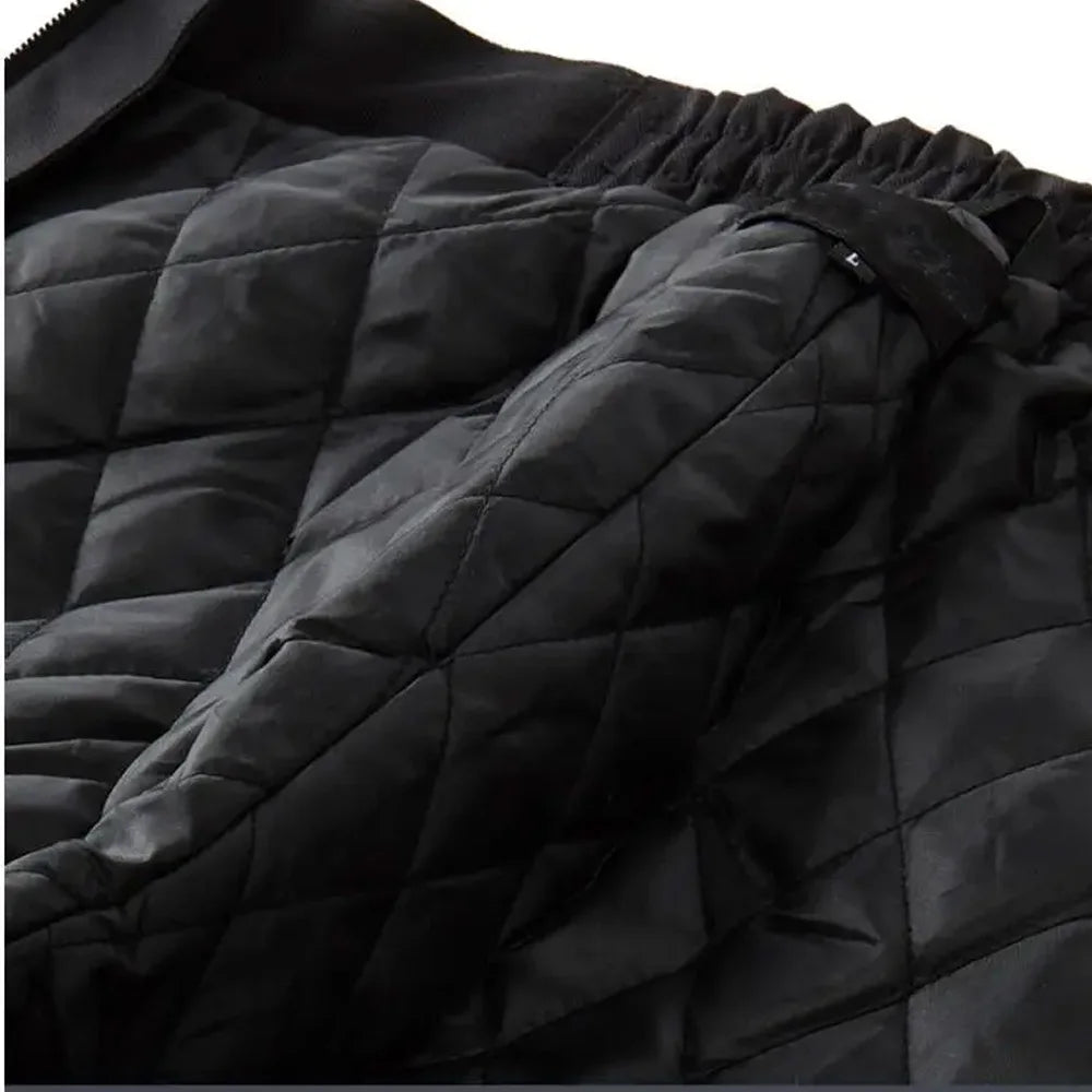 Motorcycle Men's detachable windproof pants trouser With CE gear drop-proof riding pants thermal equipment quick release pant