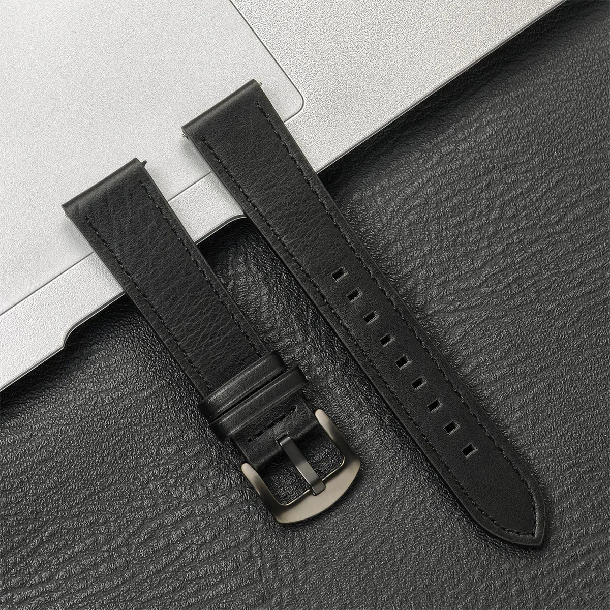 22mm 20mm Leather Strap For HUAWEI WATCH GT 4 46mm 4Pro GT3/2 Pro 42mm Soft Band For Samsung Galaxy Watch 7/6/5/4 40mm Wristband