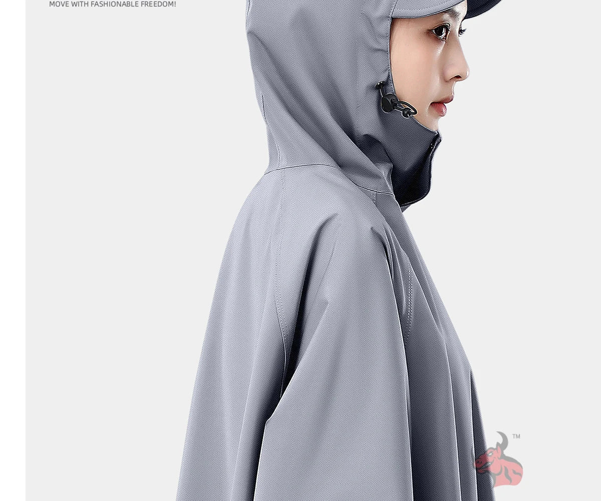 All-Weather Motorcycle Rain Suit Waterproof Windproof Unisex One-Piece Gear For Men Women Motorbike Bike Commuters