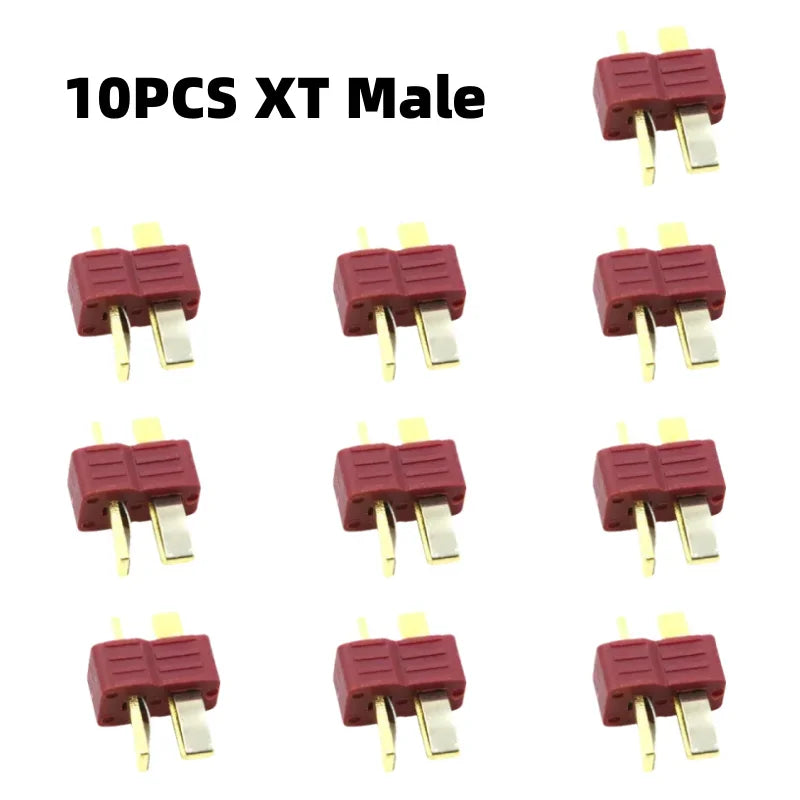 T anti slip TX xt30 XT60 XT90 plug high current docking terminal power connector male and female connectors for battery ESC