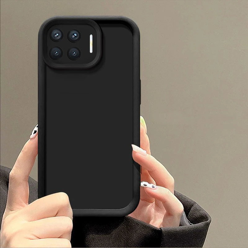For OPPO A93 4G Case Oppo F17 Pro 4G Phone Case OPPO Reno4 Lite 4G Reno4 F Fall prevention Luxury Candy Matte Soft Cover