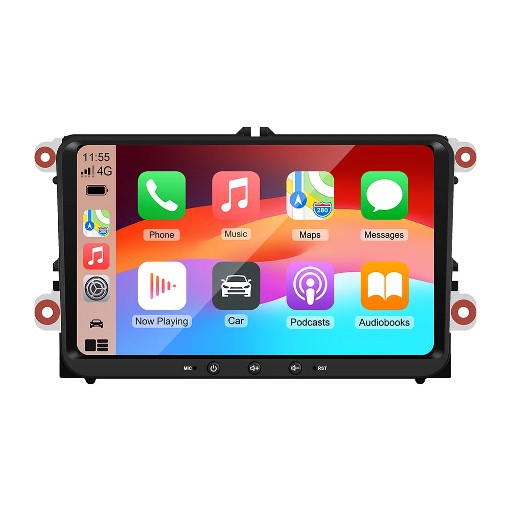 VW 9-inch Universal Android 11 Car Stereo CarPlay Head Unit Bluetooth FM Radio GPS for VW Passat Golf MK5 MK6 Jetta T5 EOS POLO