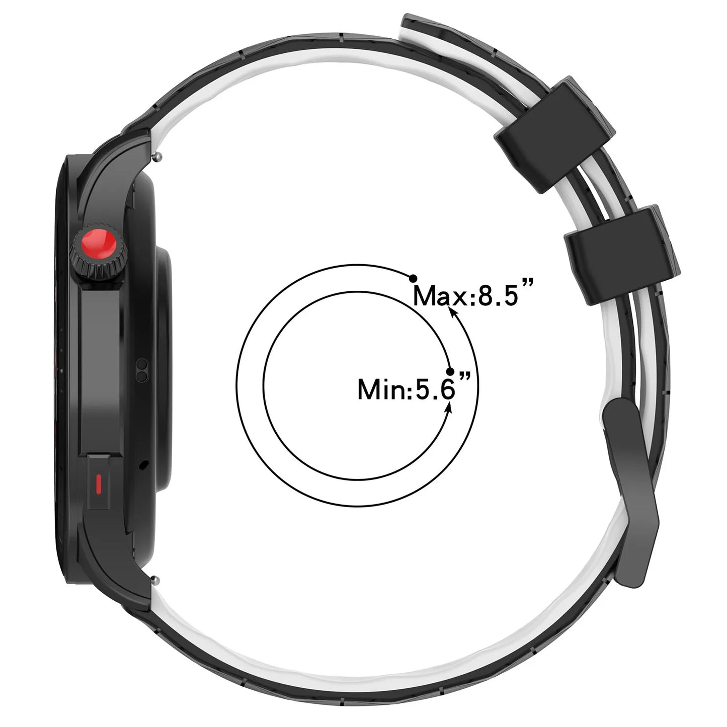 For Huawei Watch GT 6 5 4 3 2 46mm 42mm Watchband 22mm 20mm Silicone Replacement Bracelet For Huawei GT6 GT5 GT3 GT2 Pro 46 Band