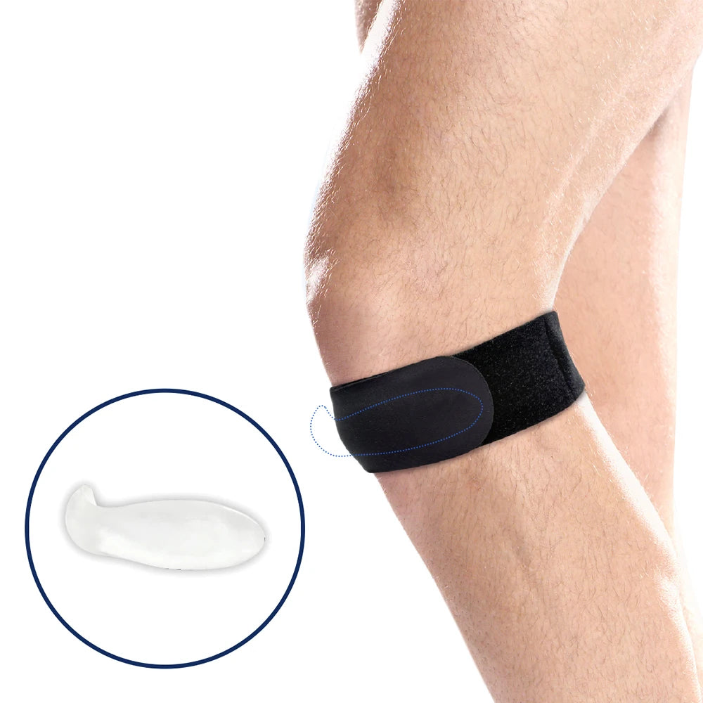 1pc Sports Knee Stabilizer Strap - Patella Tendon Support for Jumper's Knee, Tendonitis, Running, Basketball, Volleyball, Hiking