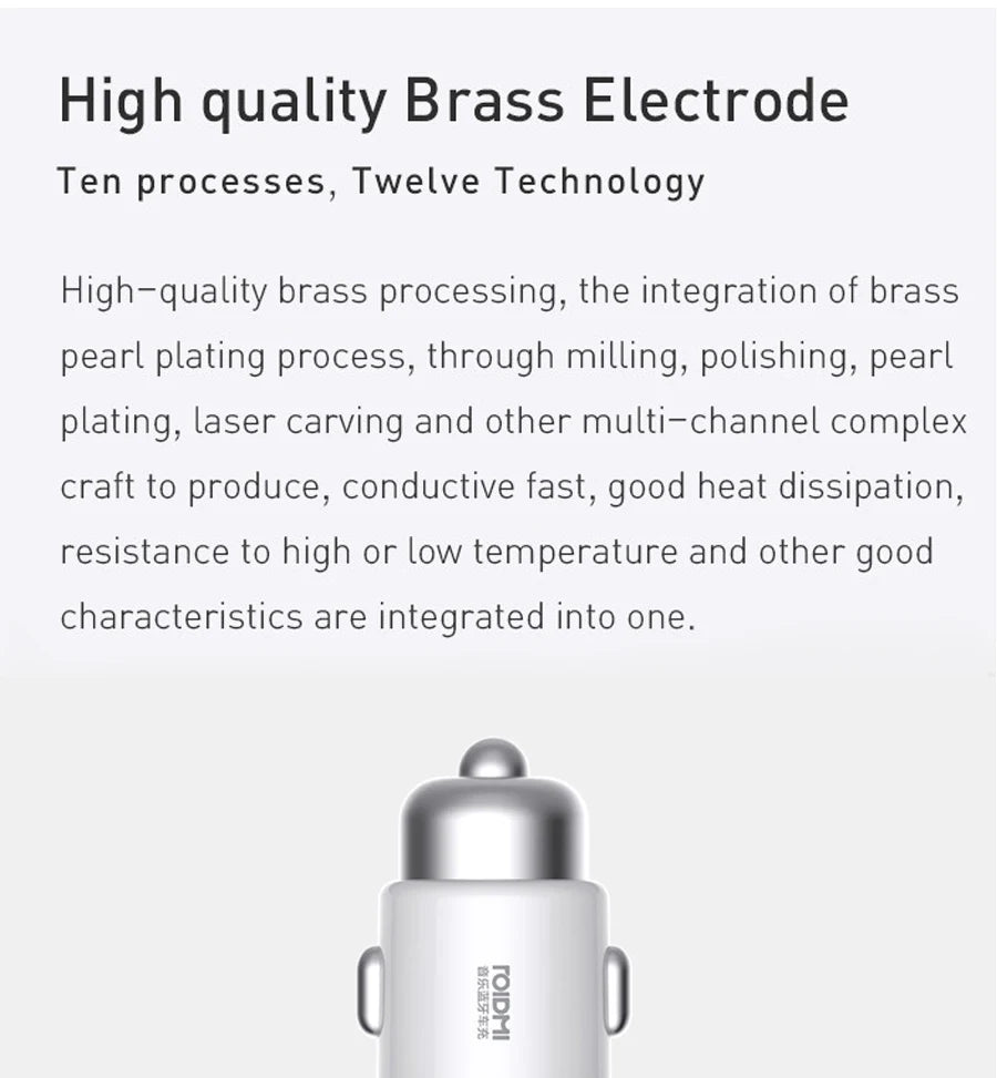 Roidmi 3S Mojietu Bluetooth 5V 3.4A Dual USB Car Charger MP3 Music Player FM Transmitters For iPhone And Android