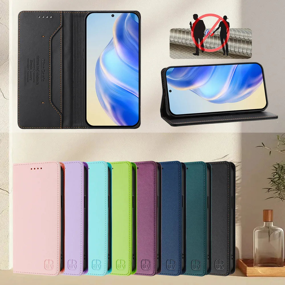 For Tecno Camon 50 Pro Anti-theft brush Magnetic Leather Wallet Case for Tecno Camon 50 Luxury Book Cover Camon 50 50Pro Etui