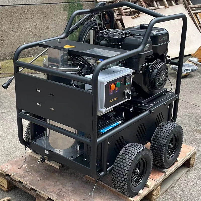 3600psi 4gpm hot wate Pressure washer 100 ℃ Use a 20 inch floor cleaning machine to clean the floor and roof oil stains