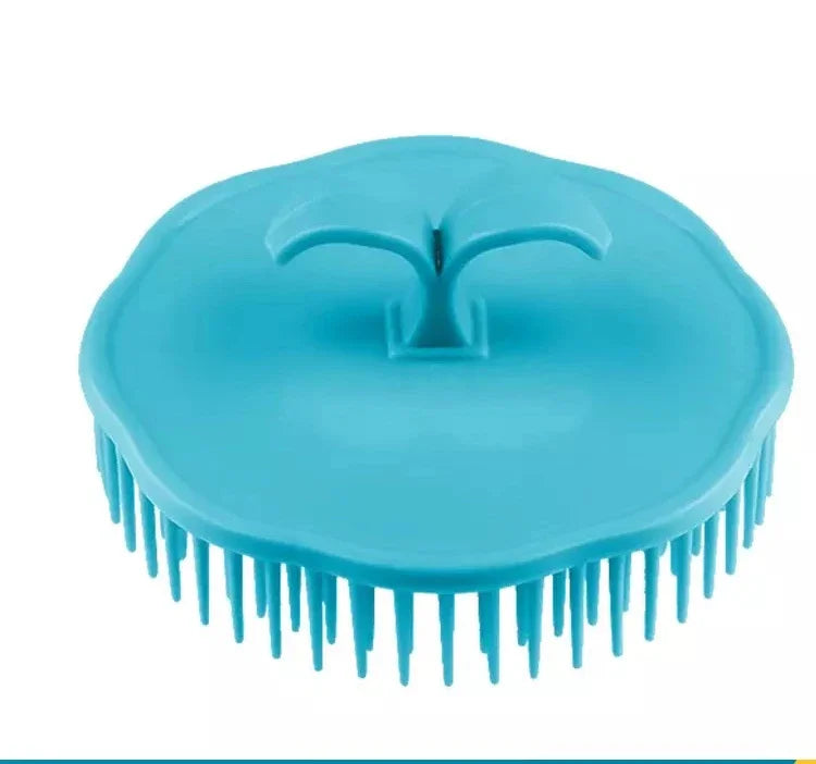 Head Massage Shampoo Brush Adult Scalp Massage Brush Men and Women Soft Glue Bathroom Shampoo Comb Long Hair Washing Hair Scalp