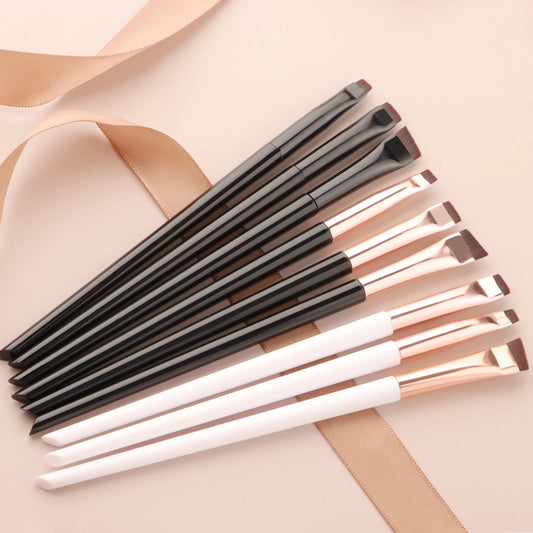 Makeup Brush Sets,3pcs Creative Portable Multifunctional Cosmetic Brush For Eyeline, Eyebrow And Lip