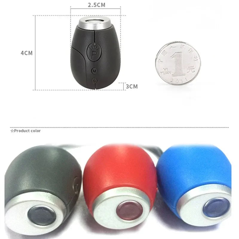 Portable Digital Projection Alarm Clock Key Chains Mini Projector LED Clock Carry Time Flashlight Clock Hanging Rope Table Decor