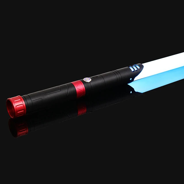 RGB Metal lightsaber 16 Color laser sword toy rave cosplay Flashing Weapon With Hitting Sound Effect FX Duel Lightsaber