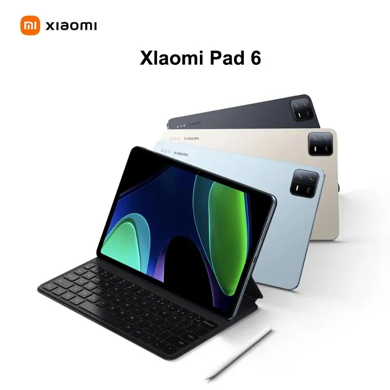 Global ROM Xiaomi Mi Pad 6 11-inch 2.8K Ultra HD Screen 144Hz Tablet Google Play Qualcomm 870 Dolby Atmos 8840mAh MIUI Pad 14