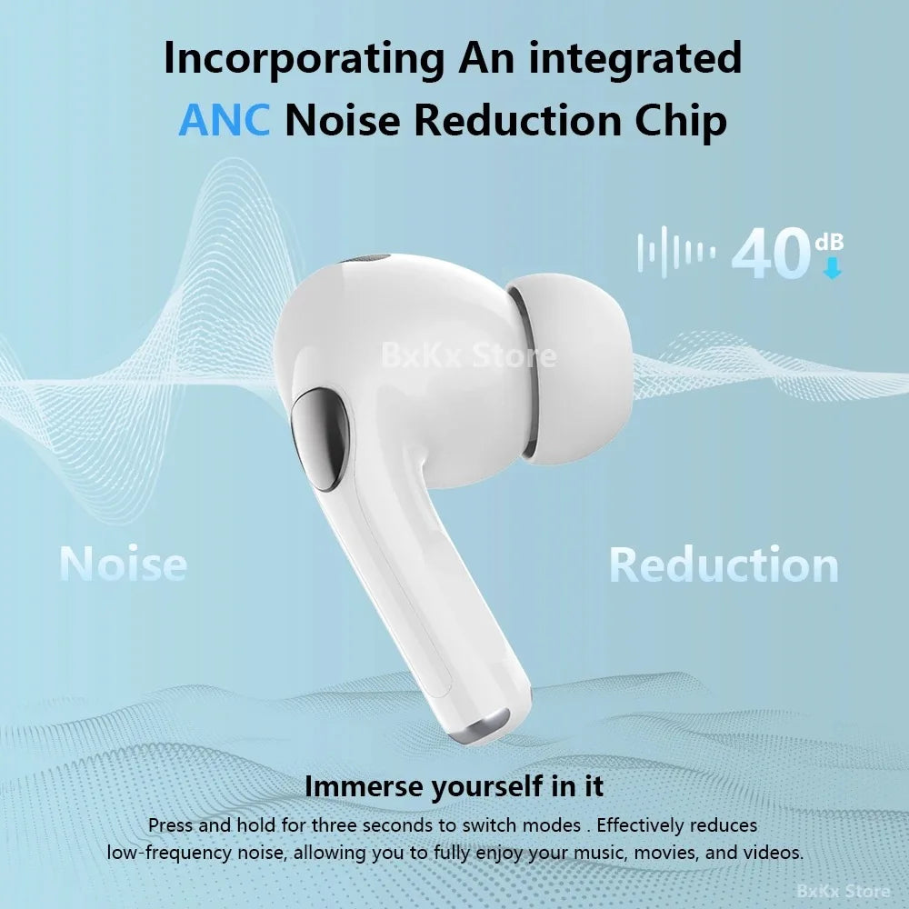 Original Air Pro Wireless Earbud Bluetooth Earphones For Xiaomi iPhone Samsung ANC Wireless Headphone Game Sport Microphone HiFi