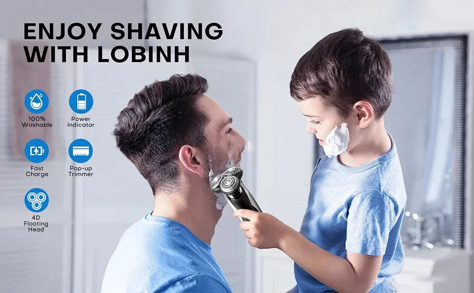 6pcs SH30 50 70 90 Replacement Head Compatible with Philips Norelco Series 3000/2000/1000