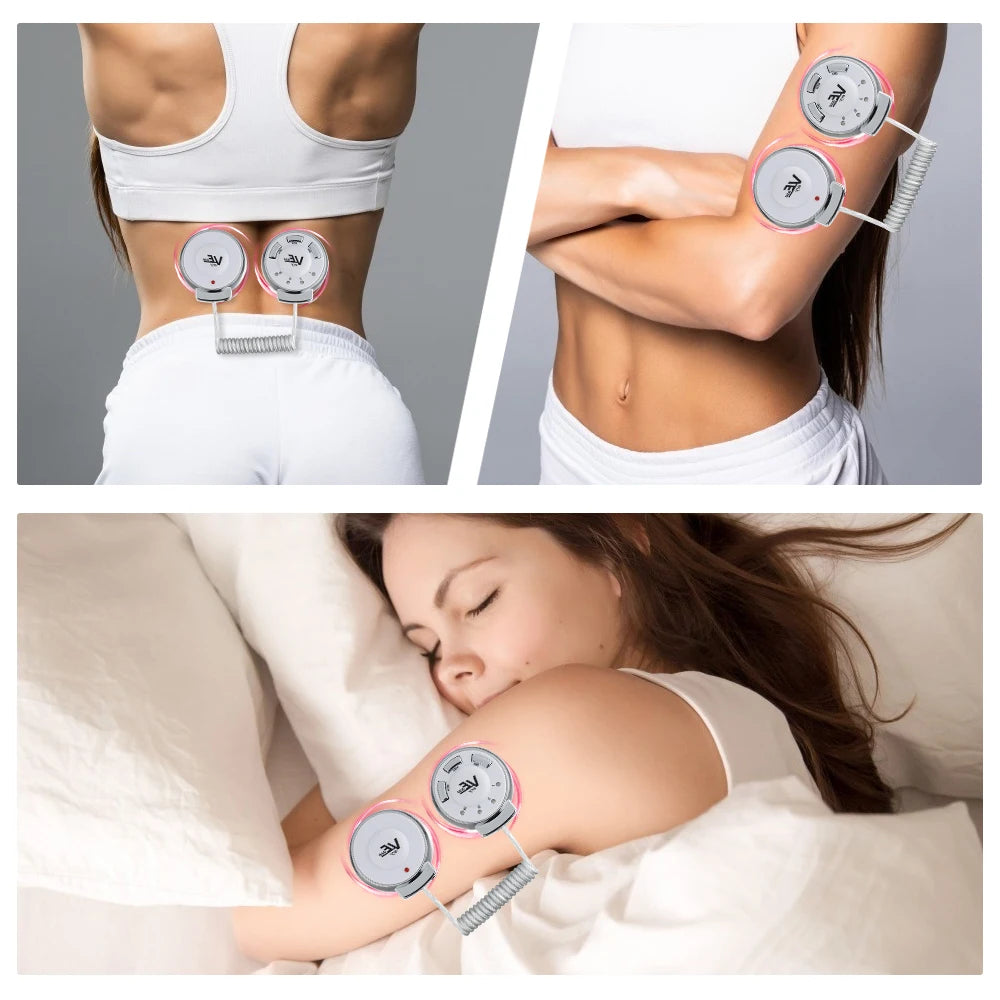 VE Sports Body Apparatus Shaping Slimming Fitness Liposuction Machine Belly Arm Leg Fat Burner Body Massager Fat Burning Pads