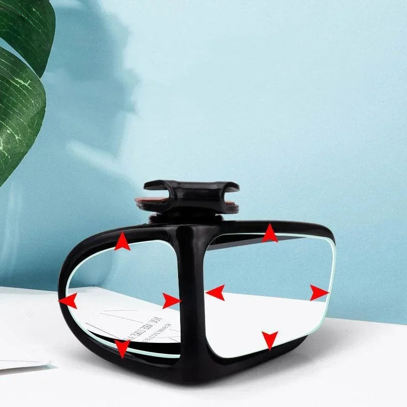 Rotatable Car Blind Spot Mirror Auto 360 Adjustable Wide Angle Reversing Glass Automobile Side Rear View Parking Accessories