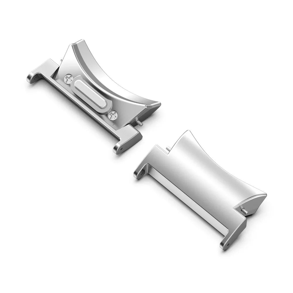 2PCS Quick fit Adapter for Samsung Galaxy watch 7 6 44 40mm 6 classic 47mm 43mm accessories Stainless Steel Connector 4/5 band