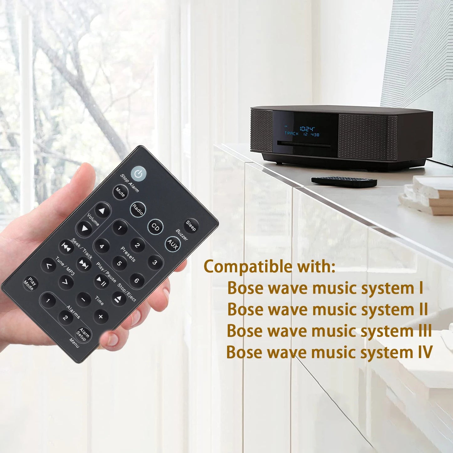 Universal Replacement Remote Control for Bose Sound Touch Wave Music Radio System-Generation System III IV II I) AWRCC1 AWRCC2