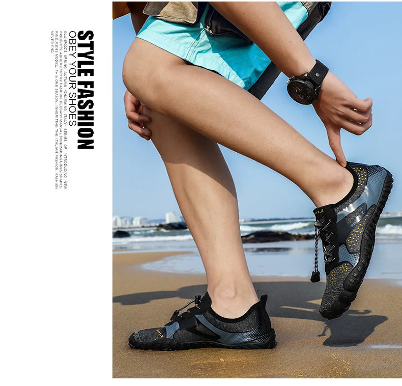 Water Shoes for Women Men Barefoot Shoes Upstream Breathable Beach Shoes Sport Shoe Quick Dry River Sea Aqua Shoes  cycling shoe