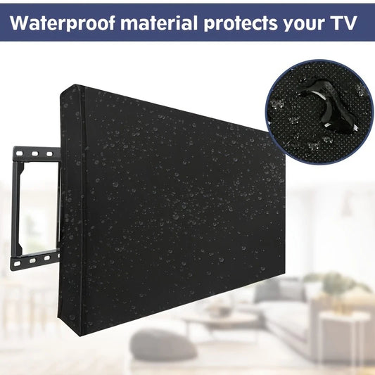 Outdoor TV Protection Cover 600D Thick Fabric Cover Outdoor TV Three-protective Cover TV Screen Protector Waterproof Rain Cover