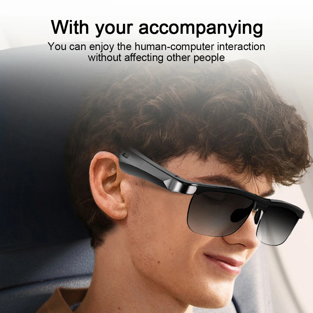 MG10 Smart Music Sunglasses Earphones Wireless Bluetooth Headset HIFI Sound Headphone Driving Glasses Hands-free Call