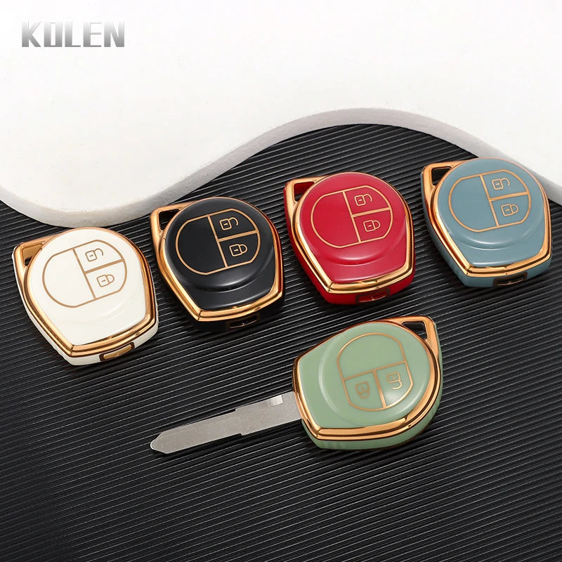TPU Car Remote Key Case Cover Shell Fob For Suzuki Swift Grand Liana SX4 Window Vitara Amagatarai Alarm Keychain Accessories
