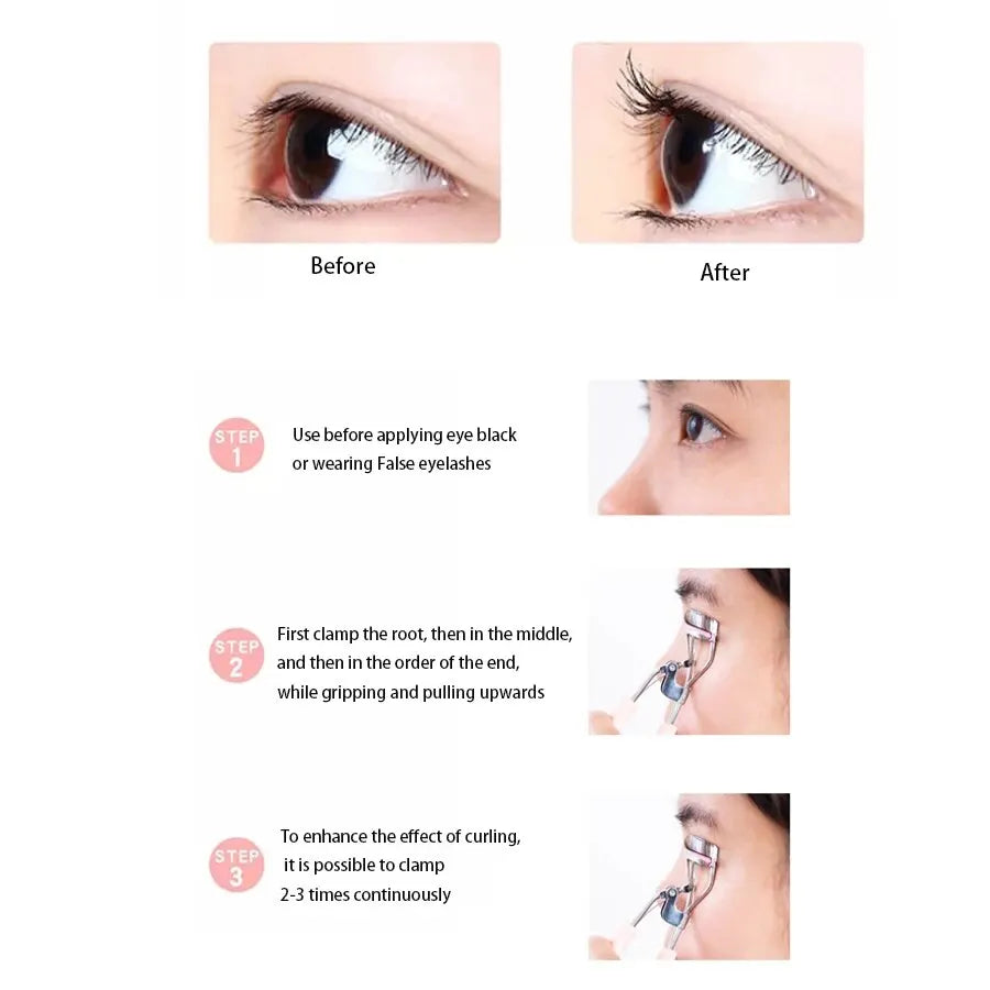 Eyelash Clip Small Section Frizz Curler Lasting Shaping Beginner Portable Eyelash Clip