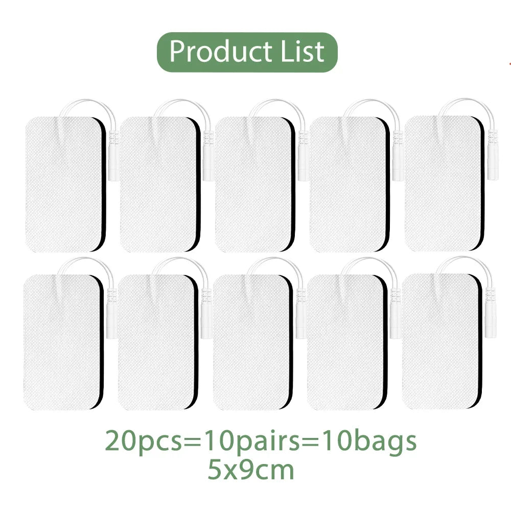 10/20/50PCS Tens Electrode Pads Gel For Acupuncture Physiotherapy Massager Patches Slimming Pulse EMS Muscle Stimulator Sticker