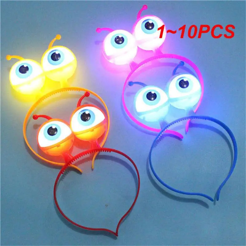 Glitter Eyeball Headband Glowing Big Eyes Rugged And Durable High Quality Fine Workmanship Simple And Delicate