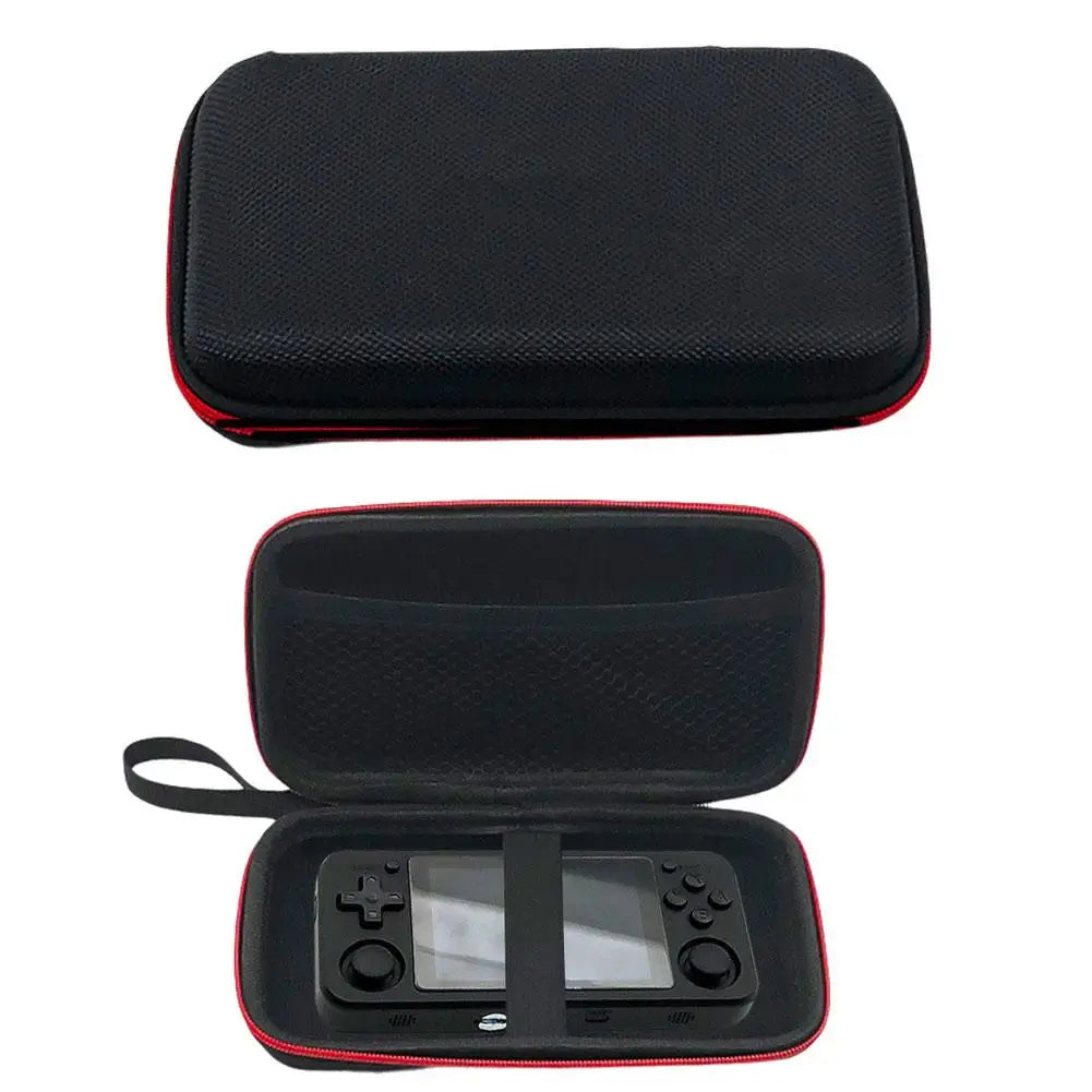 Carrying Case for Powkiddy RGB30 ANBERNIC RG405V RG35XX H Handheld Game Console Storage Bag EVA Nylon Zipper Bag