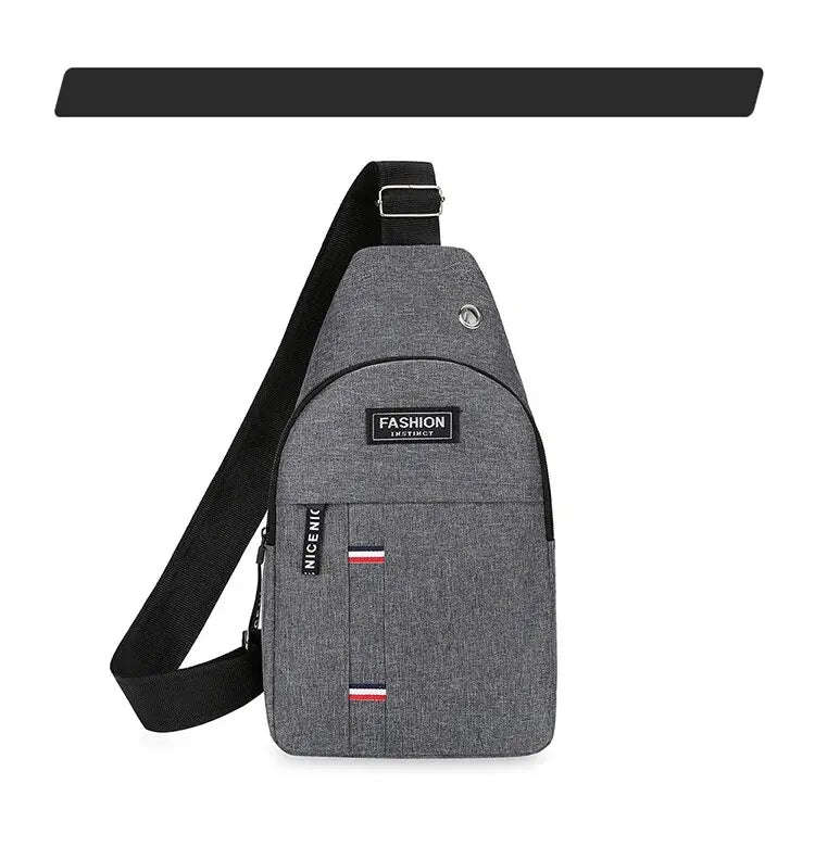 New Men Shoulder Bags Chest Bag Multifuncional Crossbody Bags Travel Sling Bag Men's Chest Bag Cross Body Chest Bag for Men Bag