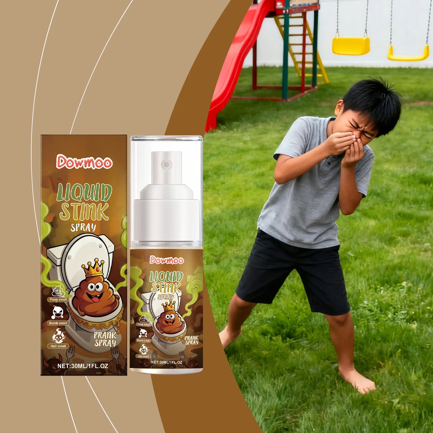 Stink Spray Quickly Give off Strong Odor Create Entertainment Atmosphere Fun Prank Party Exclusive Prop Spoof Stink Liquid Spray