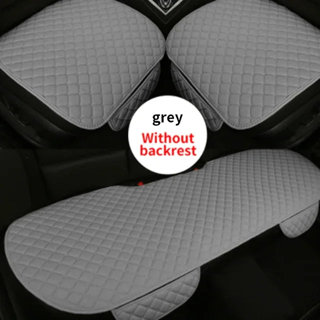 Universal Car Seat Cover Protector Car Accessori Backrest Front Rear Seat Back Waist Washable Cushion Pad Mat Auto Four Seasons