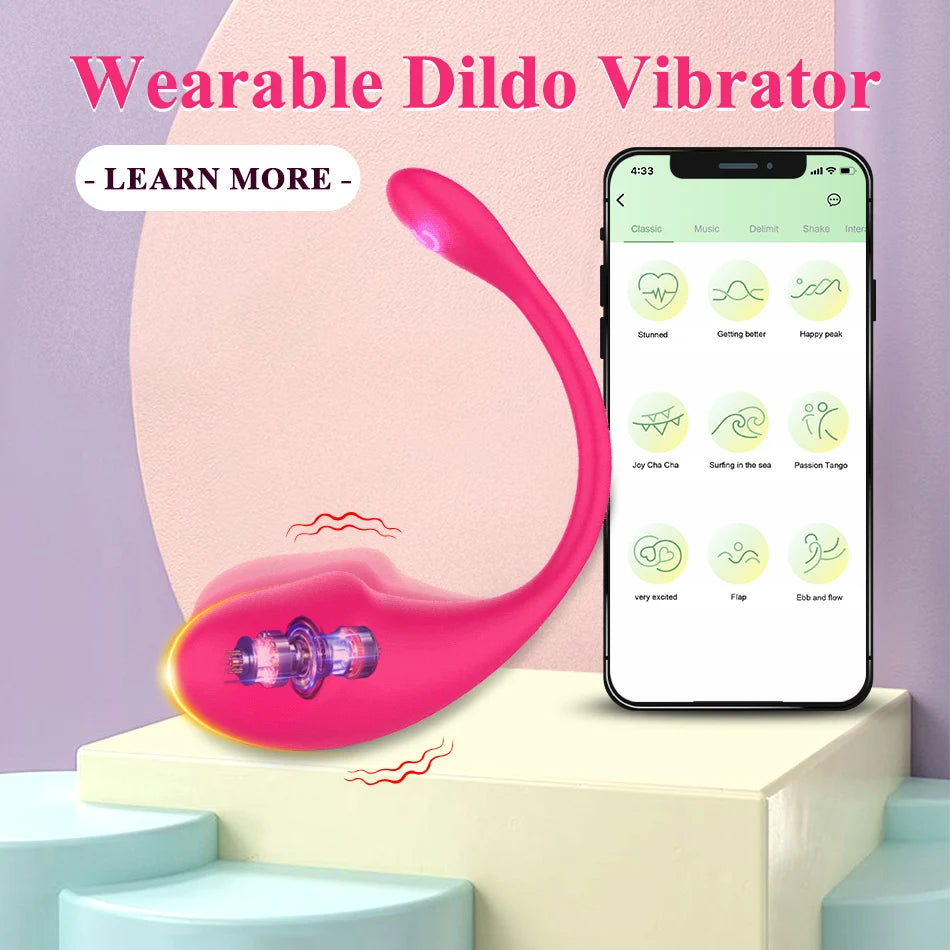 Nipple Clamps Vibrating Massager Remote Control Invisible Wear Sex Toys for Women Breast Pleasure Stimulate Foreplay Teasing Toy