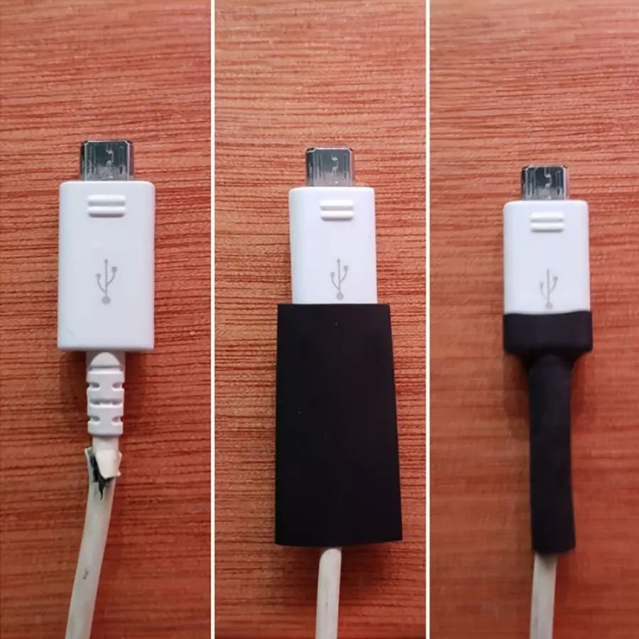 127Pcs/lot Black Heat Shrink Sleeving Set Thermoresistant Tube Shrink Wrapping Wire Cable Polyolefin Wrap Tubing