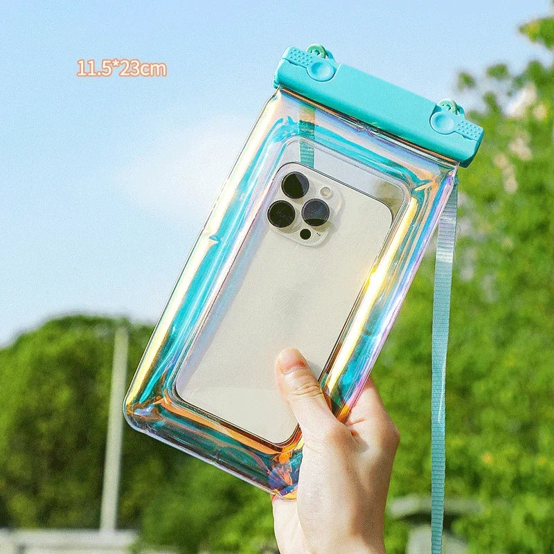 Swimming Bags Waterproof Phone Case For iPhone 15 14 13 12 11 Pro Max X Xiaomi 13 Samsung S23 Universal Waterproof Bag