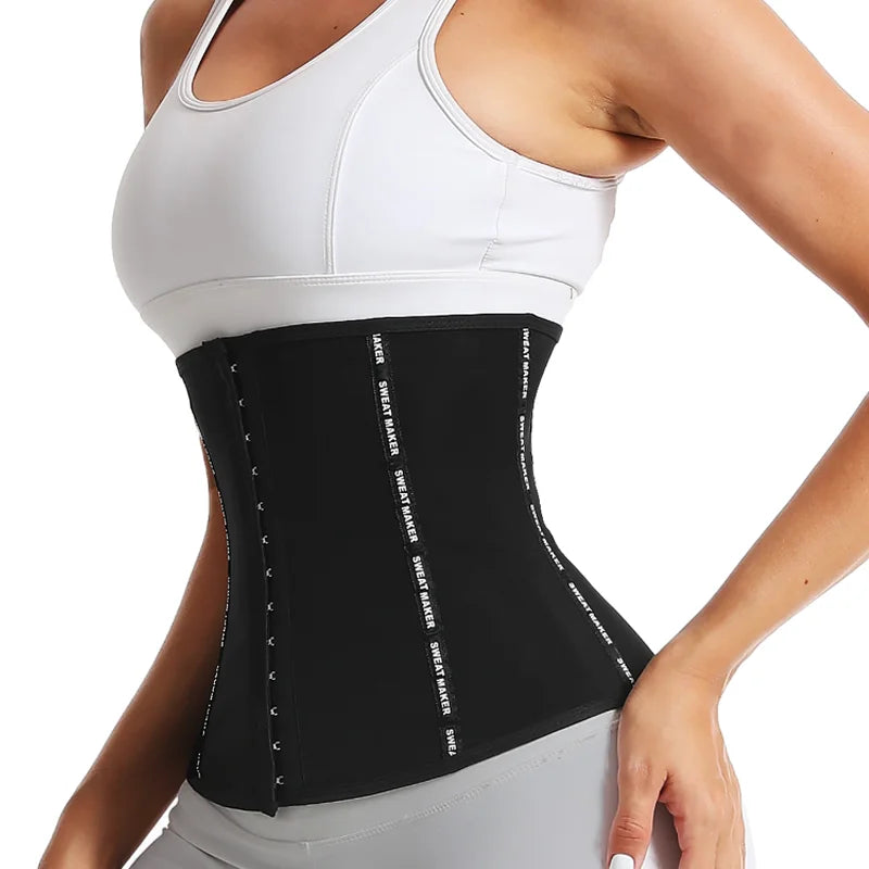 Women Sauna Sweat Belt Sweat to Lose Weight Slimming Sheath Woman Flat Belly Postpartum Waist Trainer Tummy Control Body Shapers