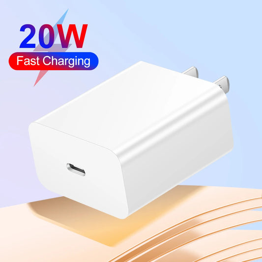 PD 20W Phone Charger Fast Charging For iphone 15 14 iPad for Samsung OnePlus Wall Quick Charge Adapter EU/US Plug Fast Charger