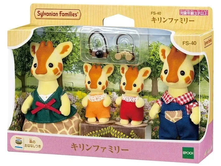 Sylvanian Families Anime Girl Figures Calico critters Furniture Set Pvc Statue Model Doll Collection Ornaments Gifts Toys
