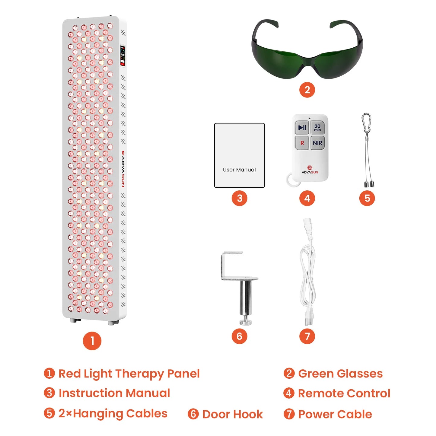 ADVASUN ADMAX medical grade red light therapy device red light panel 5 Waves Full Body Infrared Light Machine Pdt LED Lamp