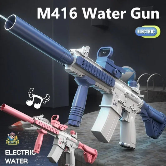 Newest Electric Water Gun Toys Bursts Children's High-pressure Strong Charging Energy Water Automatic Water Spray Children Toy