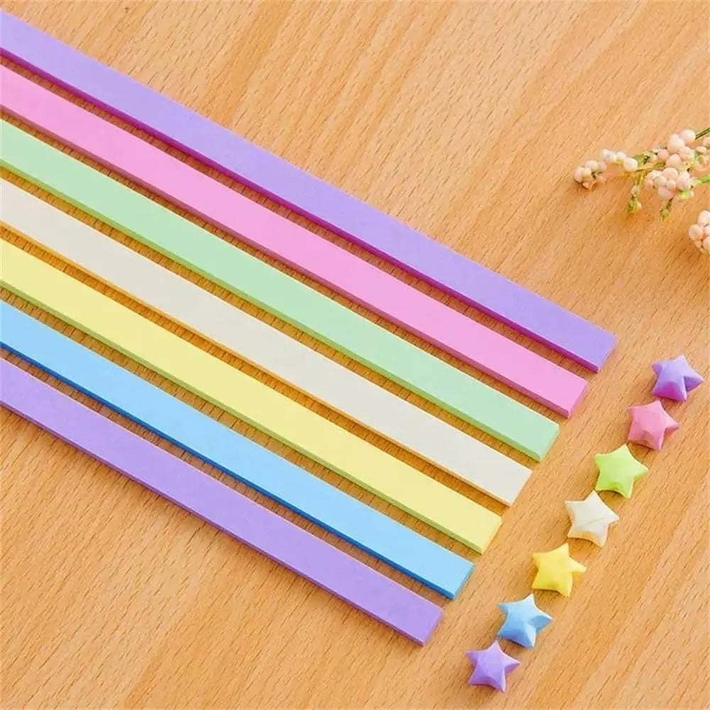 540 Sheets Origami Paper Stars DIY Hand Crafts Origami Lucky Star Paper Folding Origami Star Paper Strips for Paper Arts Crafts
