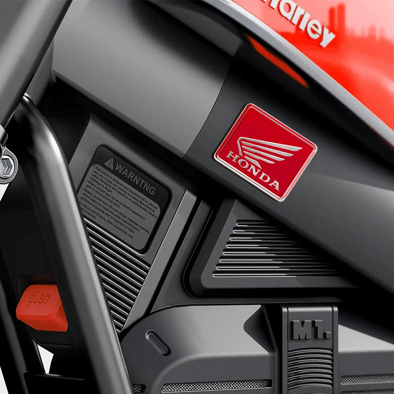 Motorcycle Stickers HONDA Aluminium Alloy Heat-resistant Motorcycle Stickers Scooter Refit Decorative Decals