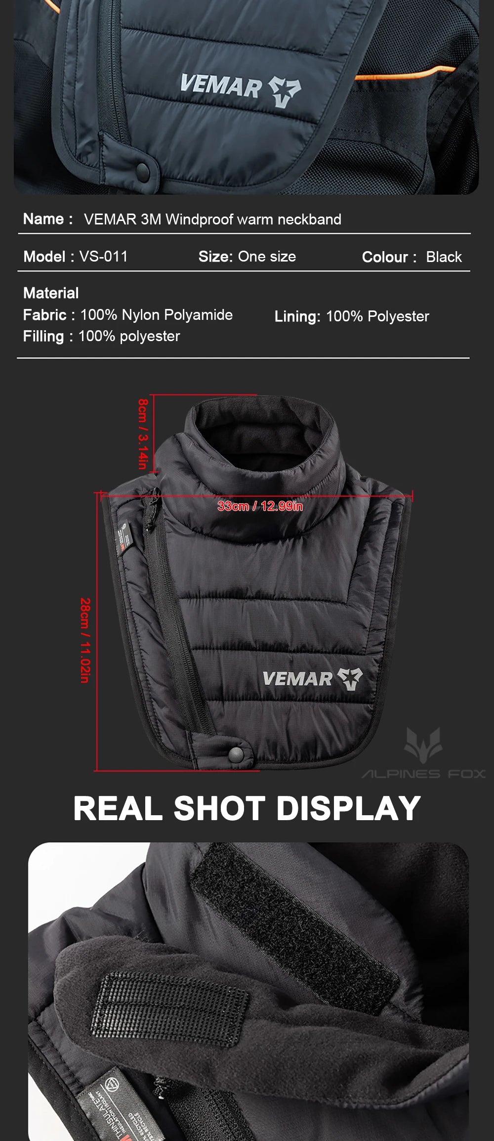 Windproof Motorcycle Scarf Winter Motorbike Neck Warmer Waterproof Ski Snowboarding Bike Cycling Hiking Motocross Warm Collar