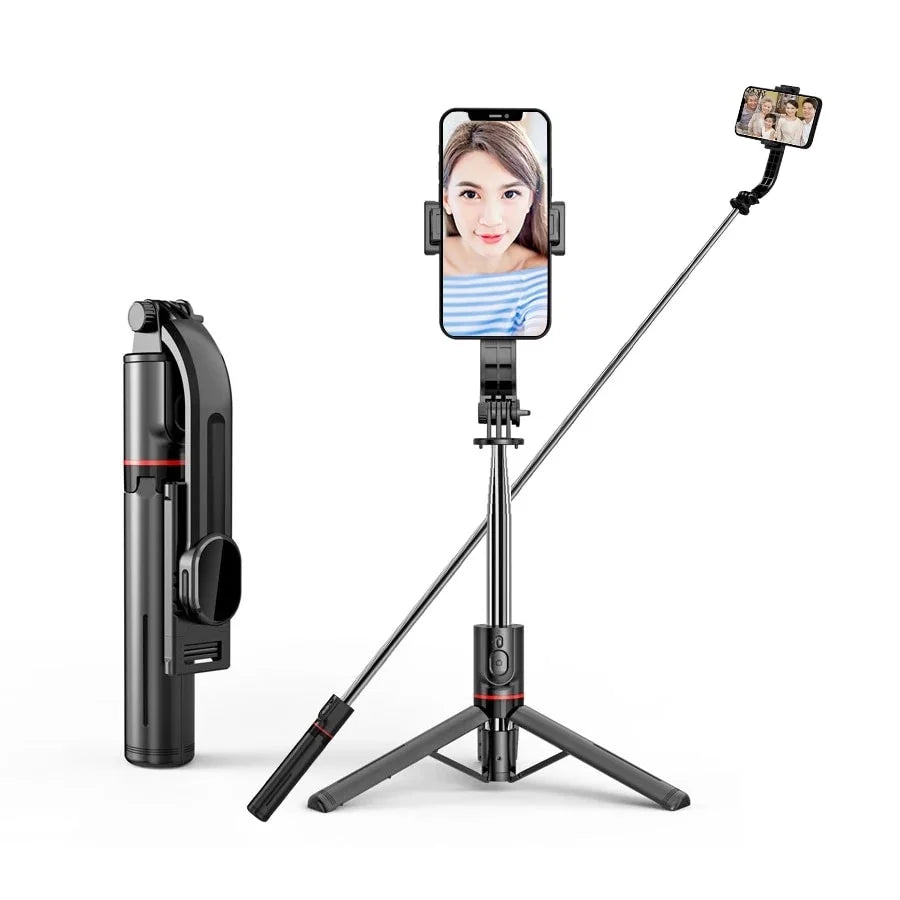 L13 Extended Version Wireless Bluetooth Selfie Stick Foldable Tripod with Remote Shutter for Android IOS 2022 Latest Hot