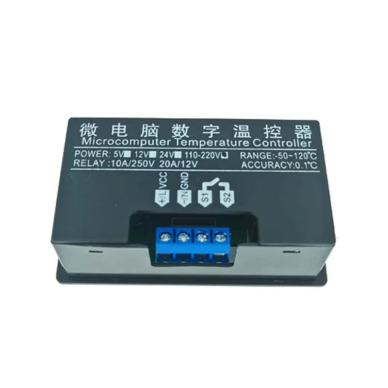 W3230 Mini Digital Temperature Controller 12V 24V 220V Thermostat Regulator Heating Cooling Control Thermoregulator With Sensor