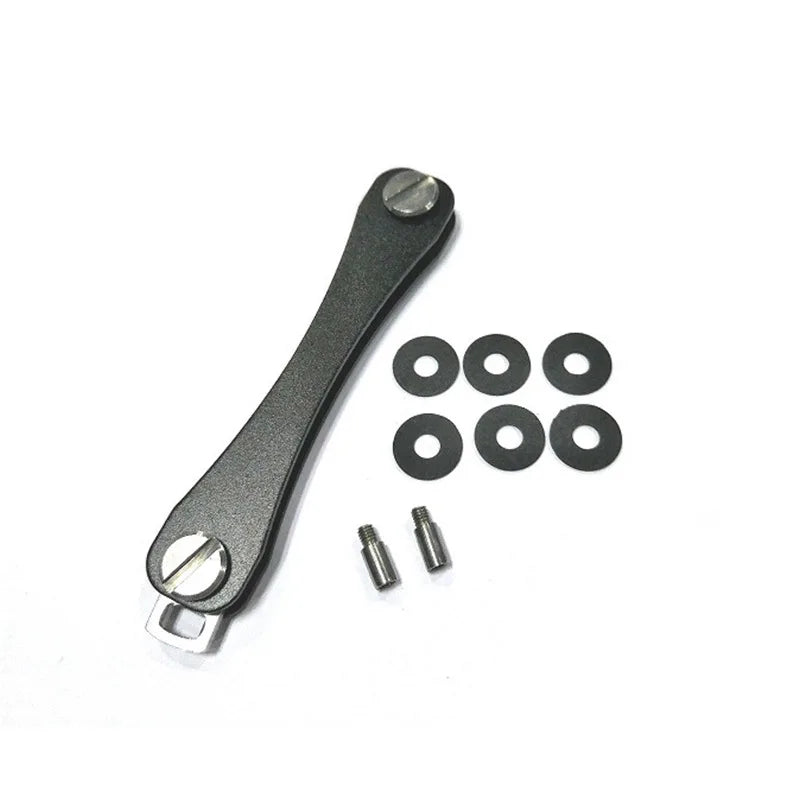 EW Portable Large European and American Aluminum Alloy Key Clip Outdoor EDC Tool Metal Key Organizer