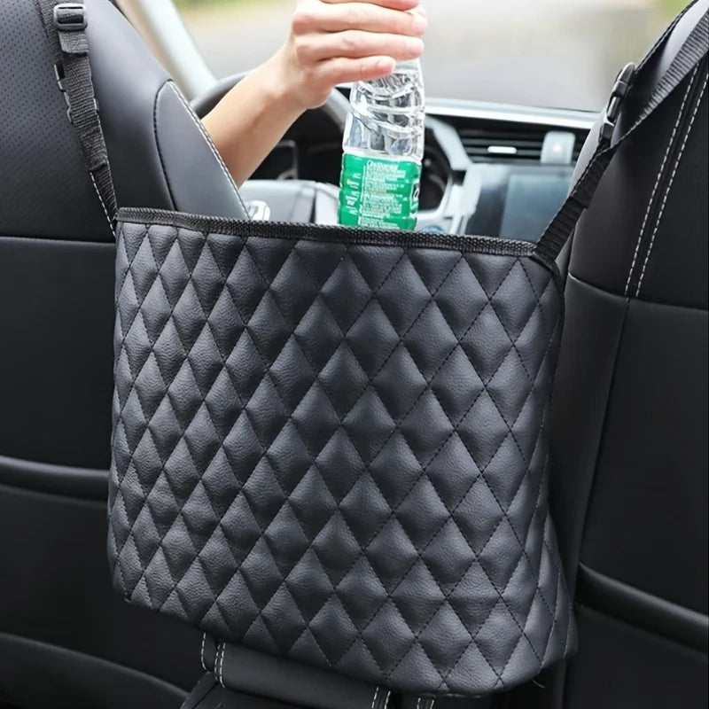 1Pcs Car Storage Bag Handbag Holder Car Seat Organizer Storage Box Car Interior Storage and Organization Car Center Console Organizer Pocket Car Interior